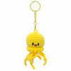 Jellyfish Crochet Keyring-Keyrings & Bag Charms-Siesta Crafts