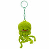 Jellyfish Crochet Keyring