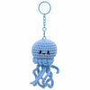 Jellyfish Crochet Keyring-Keyrings & Bag Charms-Siesta Crafts