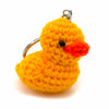 Rubber Duck Crochet Keyring