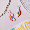 Rainbow Crochet Earrings