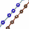 Flower Bead Anklet-Anklets-Siesta Crafts