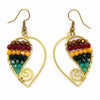 Sparkle Bead Drop Earrings-Earrings-Siesta Crafts