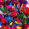 Hill Tribe Colourful Keyring