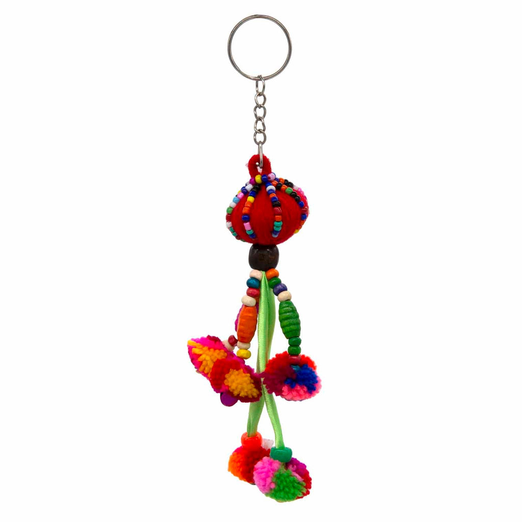 Hill Tribe Colourful Keyring