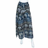 Elephant Print Wrap Trousers