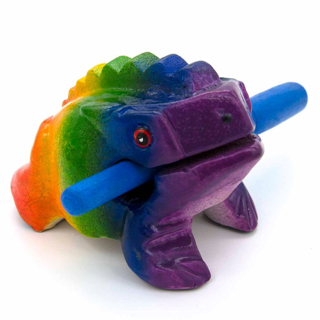 Rainbow Croaking Frog Guiro