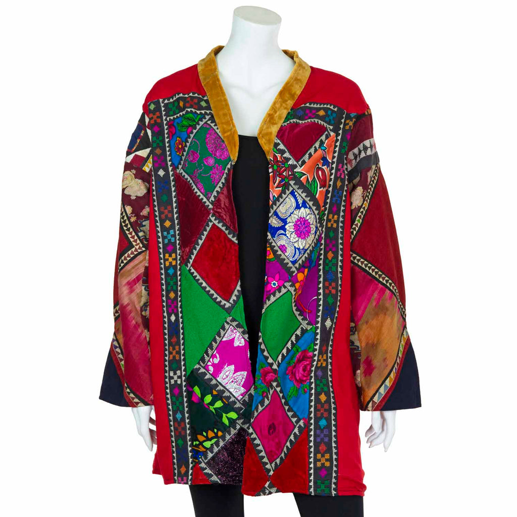 Vintage Indian Patchwork Jacket - Riz