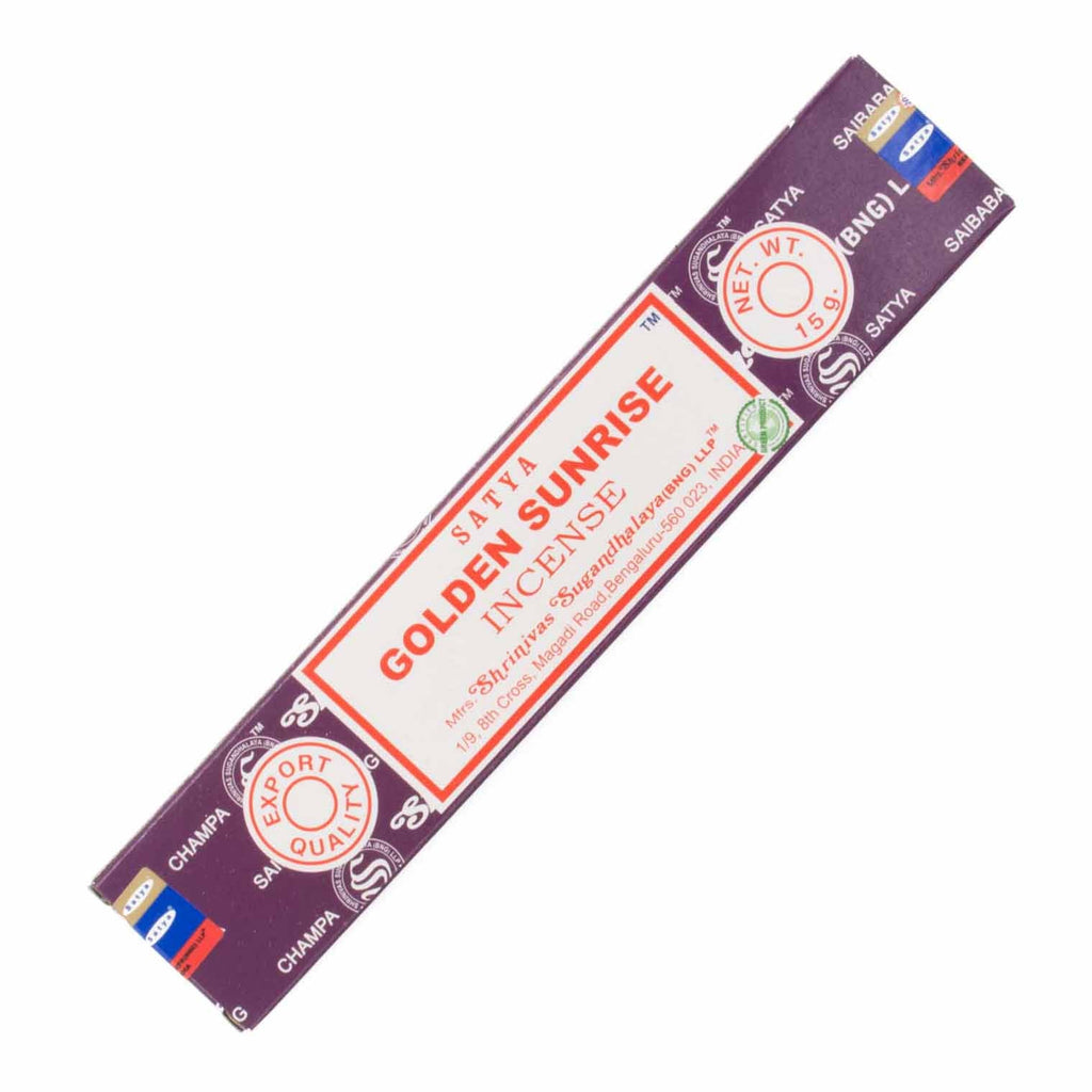 Satya Golden Sunrise Incense-Stick Incense-Siesta Crafts