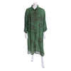 Om Fabric Long Shirt Dress