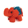 Elephant Felt Keyring