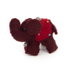 Elephant Felt Keyring