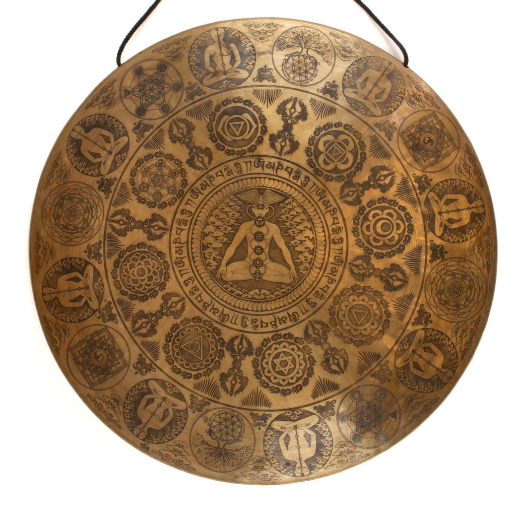 Yogi Vajra Etched Gong No.77