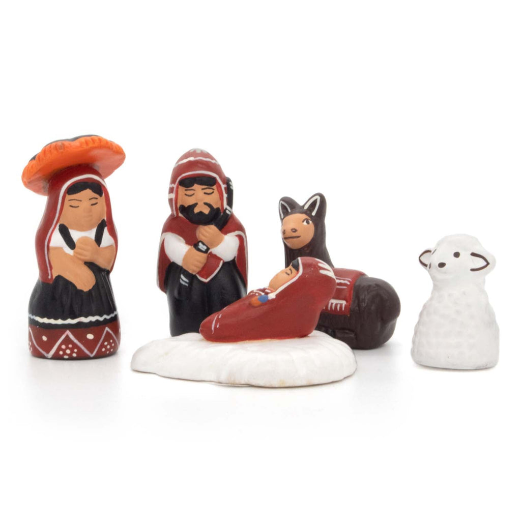 Cusco Nativity Ceramic-Christianity-Siesta Crafts