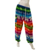 Drawstring Rainbow Elephant Trousers-Trousers-Siesta Crafts