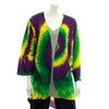 Swirl Tie Dye Shrug